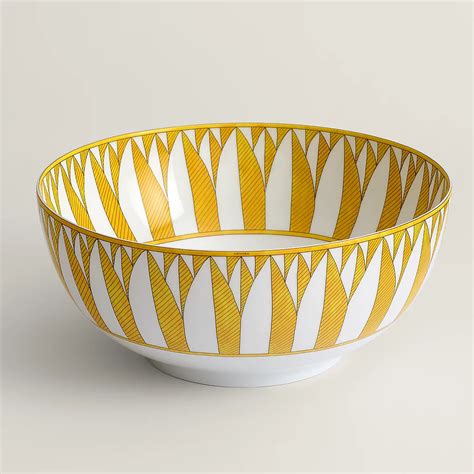 hermes salad bowl|Hermes tableware catalog.